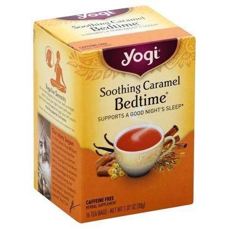 Yogi Tea, Bedtime, Soothing Caramel, Tea Bags - 16 Count