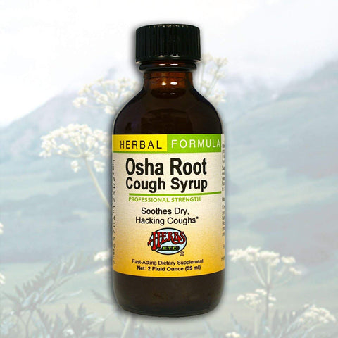 Herbs Etc Rocky Mountain Osha Root Throat Syrup Professional Strength-2 Oz