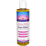 Heritage Store Aura Glow Body & Massage Oil Coconut Musk-8 Oz