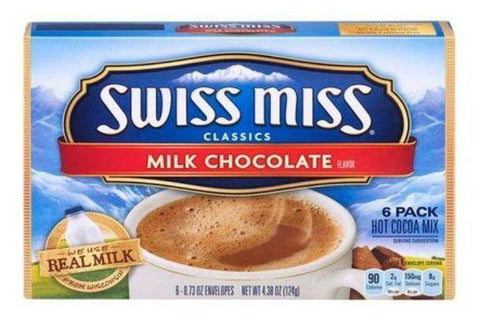 Swiss Miss Classics Hot Cocoa Mix Milk Chocolate - 6 Count