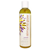 Home Health Almond Glow Lavender Body Lotion Massage Oil-8 Oz