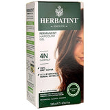 Herbatint 4N Chestnut Permanent Haircolor Gel-4.56 Oz
