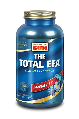 Health From The Sun The Total EFA Omega 3-6-9-180 Softgels