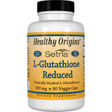 Healthy Origins Setria L-Glutathione Reduced 500 Mg-60 Capsules