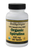 Healthy Origins Organic Spirulina 500 Mg-180 Tablets