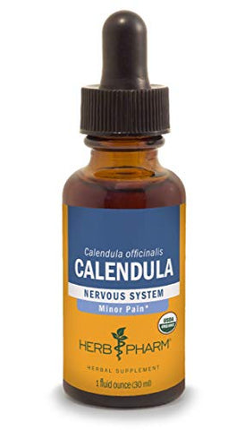 Herb Pharm Calendula Whole Flower Minor Pain-1 Oz