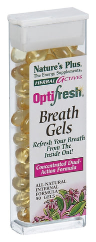 Natures Plus OptiFresh Breath Gels-50 Gels