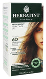 Herbatint 6D Dark Golden Blonde Permanent Haircolor Gel-4.56 Oz