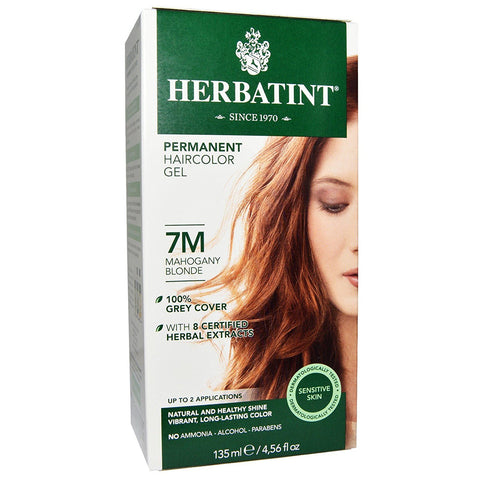 Herbatint 7M Mahogany Blonde Permanent Haircolor Gel-4.56 Oz