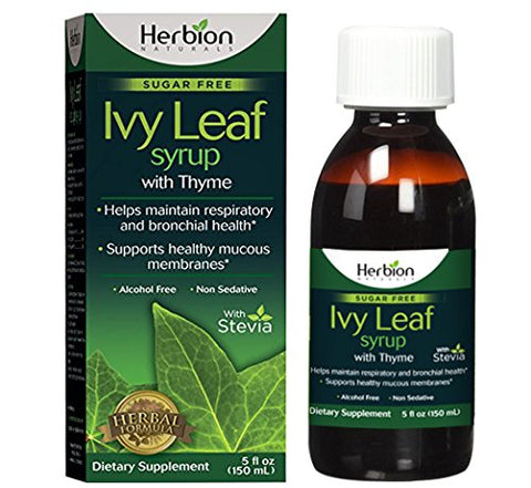 Herbion Naturals Ivy Leaf Syrup With Thyme Herbal Formula-5 Oz