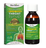 Herbion Naturals Sugar Free Throat Syrup With Stevia-5 Oz