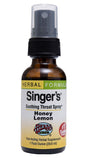 Herbs Etc Singer's Soothing Throat Spray Honey Lemon-1 Oz