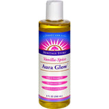 Heritage Store Aura Glow Body & Massage Oil Vanilla-Spice-8 Oz
