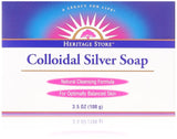 Heritage Store Colloidal Silver Soap-3.5 Oz