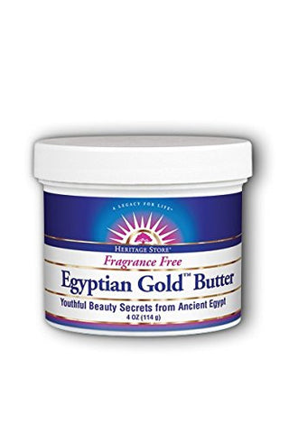Heritage Store Egyptian Gold Butter Fragrance Free-4 Oz