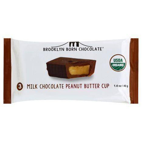 Brooklyn Born Chocolate Peanut Butter Cup, Milk Chocolate - 3 Each