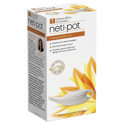 Himalayan Chandra Neti Pot Porcelain Neti Pot