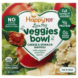 Happy Tot Organics Veggies Bowl, Cheese & Spinach Ravioli, Tots & Tykes - 4.5 Ounces