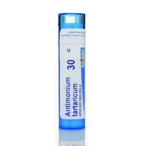 Boiron Antimonium Tartaricum 30 C, Pellets - 80 Each