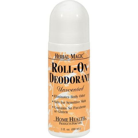 Home Health Herbal Magic Roll On Deodorant Unscented-3 Oz