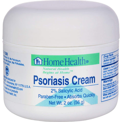 Home Health Psoriasis Cream 2% Salicylic Acid-2 Oz