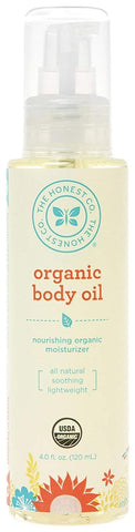 The Honest Co Organic Body Oil Nourishing Organic Moisturizer-4 Oz