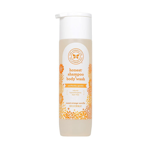 The Honest Co Honest Shampoo & Body Wash Perfectly Gentle Sweet Orange Vanilla-8.5 Oz