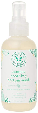 The Honest Co Soothing Bottom Wash Gentle Aloe-Based Cleaner-5 Oz