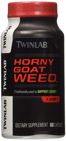 Twinlab Horny Goat Weed Support Libido-60 Capsules