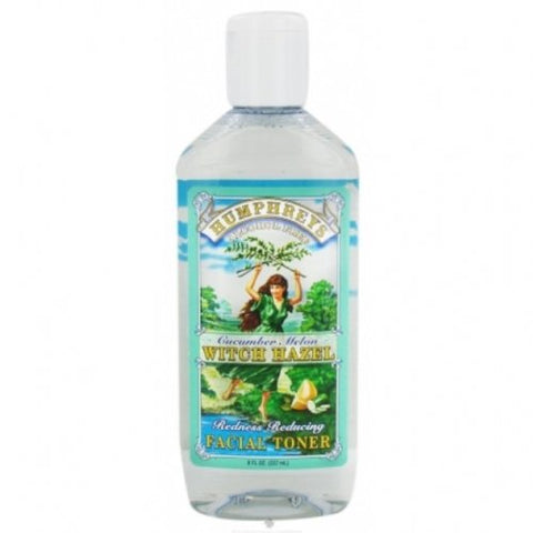 Humphery's Witch Hazel Redness Reducing Facial Toner Cucumber Melon-8 Oz