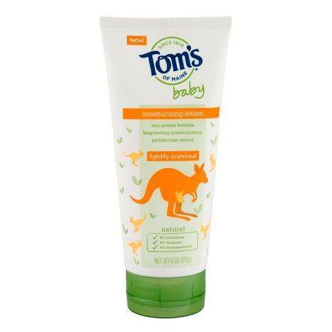 Toms of Maine Baby Moisturizing Lotion, Lightly Scented - 6 Ounces
