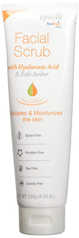 Hyalogic Episilk Facial Scrub With Hyaluronic Acid-4.58 Oz