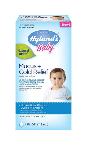 Hyland's Baby Mucus & Cold Relief-4 Oz