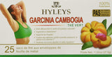 Hyleys Garcinia Cambogia Green Tea 25 Foil Envelope Tea Bags-1.32 Oz