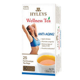 Hyleys Wellness Tea Anti Aging 25 Foil Envelope Tea Bags-1.32 Oz