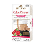 Hyleys Colon Cleanse Cranberry 25 Foil Envelope Tea Bags-1.32 Oz