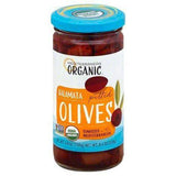 Mediterranean Organic Olives, Kalamata, Pitted - 8.4 Ounces