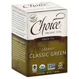 Choice Organic Teas Green Tea, Organic, Classic Green, Bags - 16 Each