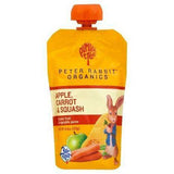 Pumpkin Tree Peter Rabbit Organics Fruit & Vegetable Puree, Organic, Apple, Carrot & Squash - 4.4 Ounces
