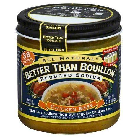 Better Than Bouillon Chicken Base, Reduced Sodium - 8 Ounces