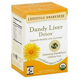 Lifestyle Awareness Herbal Tea Supplement, Dandy Liver Detox - 20 Each