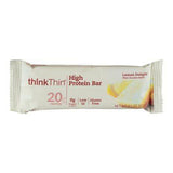 ThinkThin High Protein Bar, Lemon Delight, White Chocolate Dipped - 2.1 Ounces