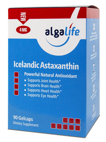 Algalife Icelandic Astaxanthin 4 Mg-90 Gelcaps