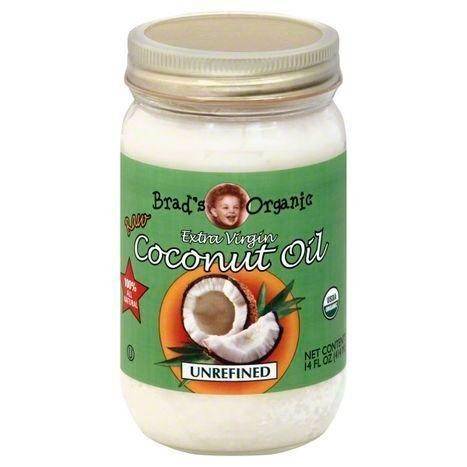 Brads Organic Coconut Oil, Extra Virgin, Unrefined - 14 Ounces