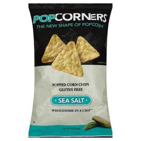 PopCorners Corn Chips, Popped, Sea Salt - 5 Ounces
