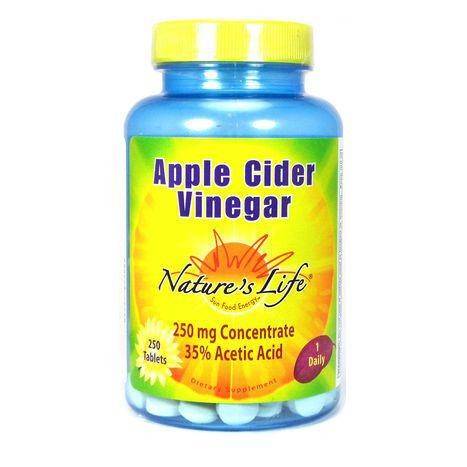 Nature's Life Apple Cider Vinegar - 250 Tablets