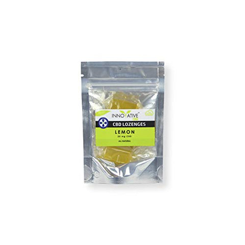 Innovative Organic CBD Lozenges 20 Mg Lemon-4 Lozenges