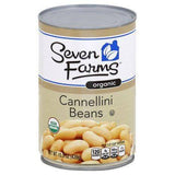Seven Farms Organic Cannellini Beans - 15.5 Ounces