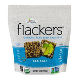 Doctor In The Kitchen Flackers Crackers, Flax Seed, Organic, Sea Salt - 5 Ounces