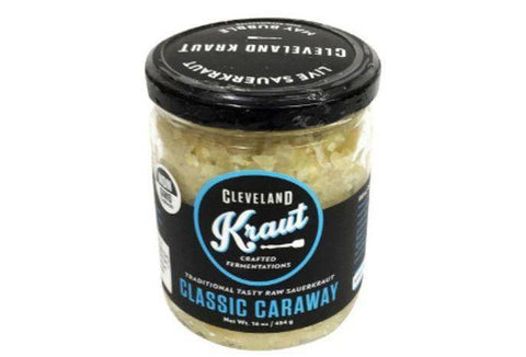 Cleveland Kraut Kraut, Classic Caraway - 16 Ounces